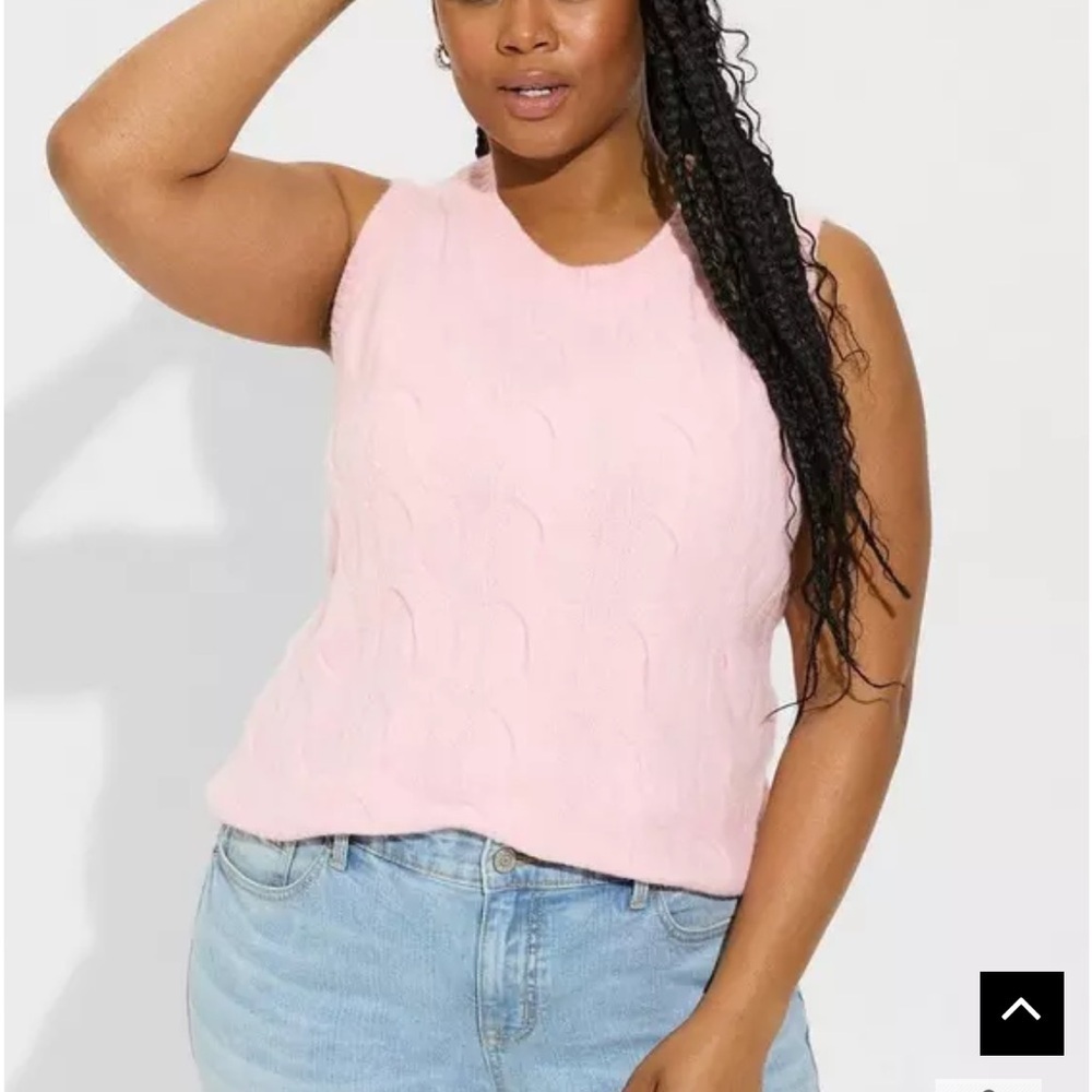 Torrid Vegan Cashmere Vest Sweater | size 2